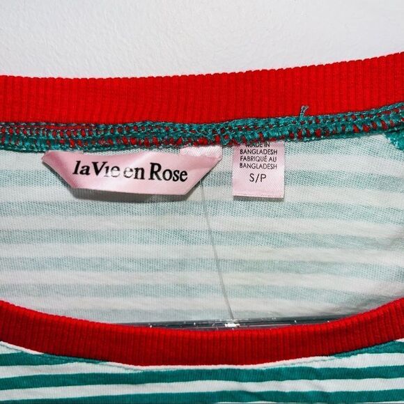 LA VIE EN ROSE | Christmas Night Gown Size Small - Picture 7 of 7